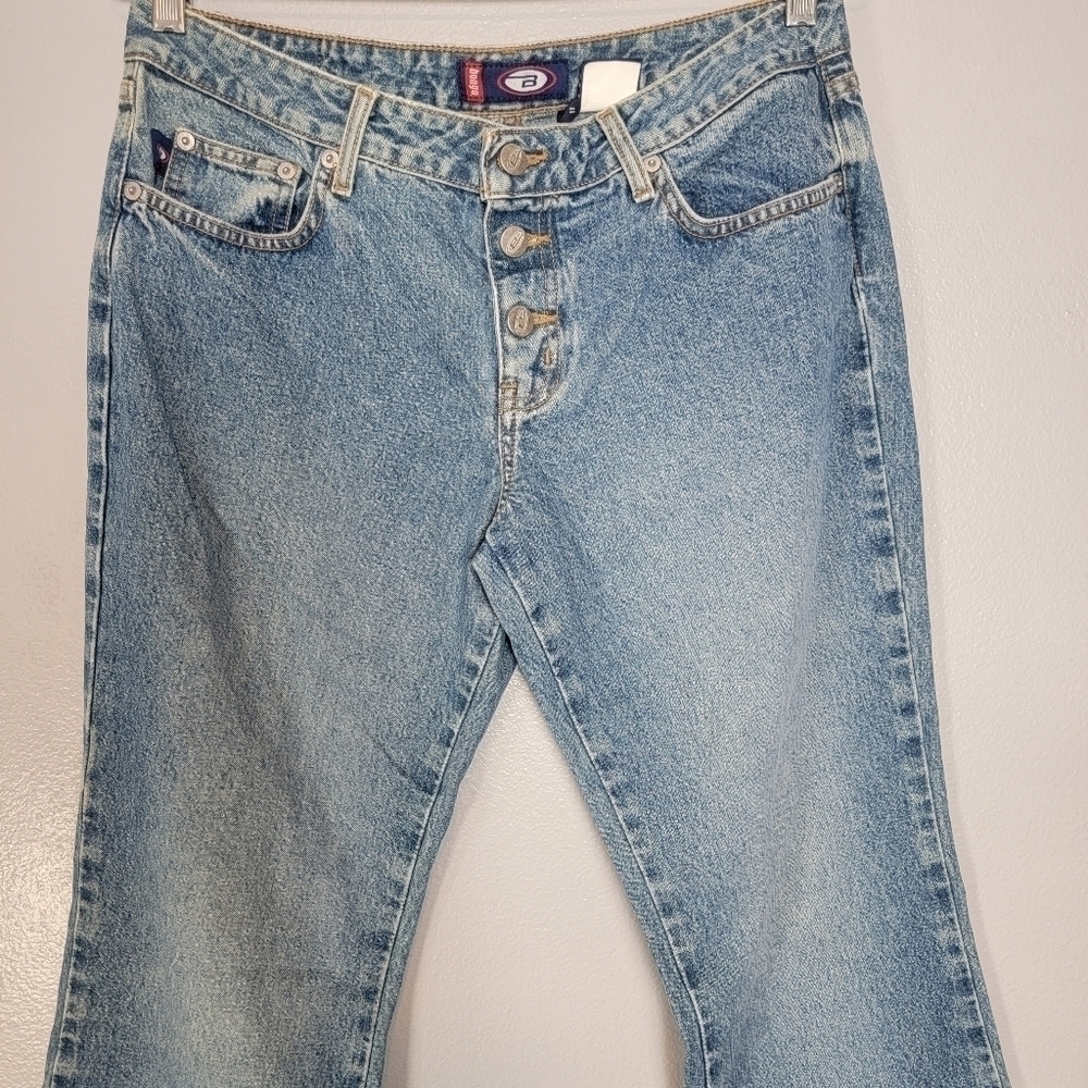 Vintage Bongo low rise button fly flare jeans - Picture 10 of 13